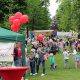 Blick auf die Bühne auf dem Stadtteilfest Innenstadt-West